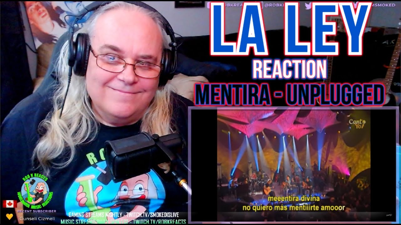 La Ley Reaction - Mentira - Unplugged - First Time Hearing - Requested