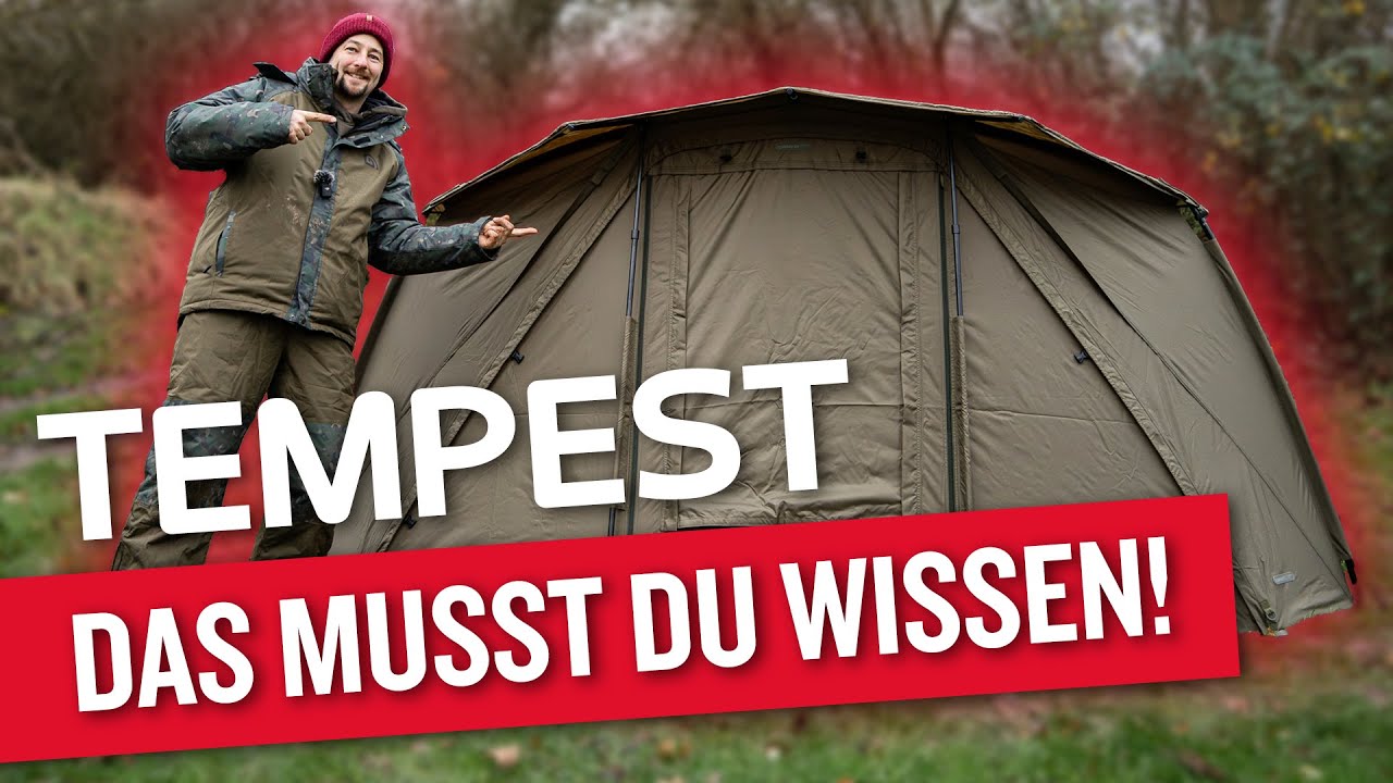 Trakker Tempest 150 Aufbauanleitung – Tipps zur richtigen Handhabung & viele wichtige Infos!