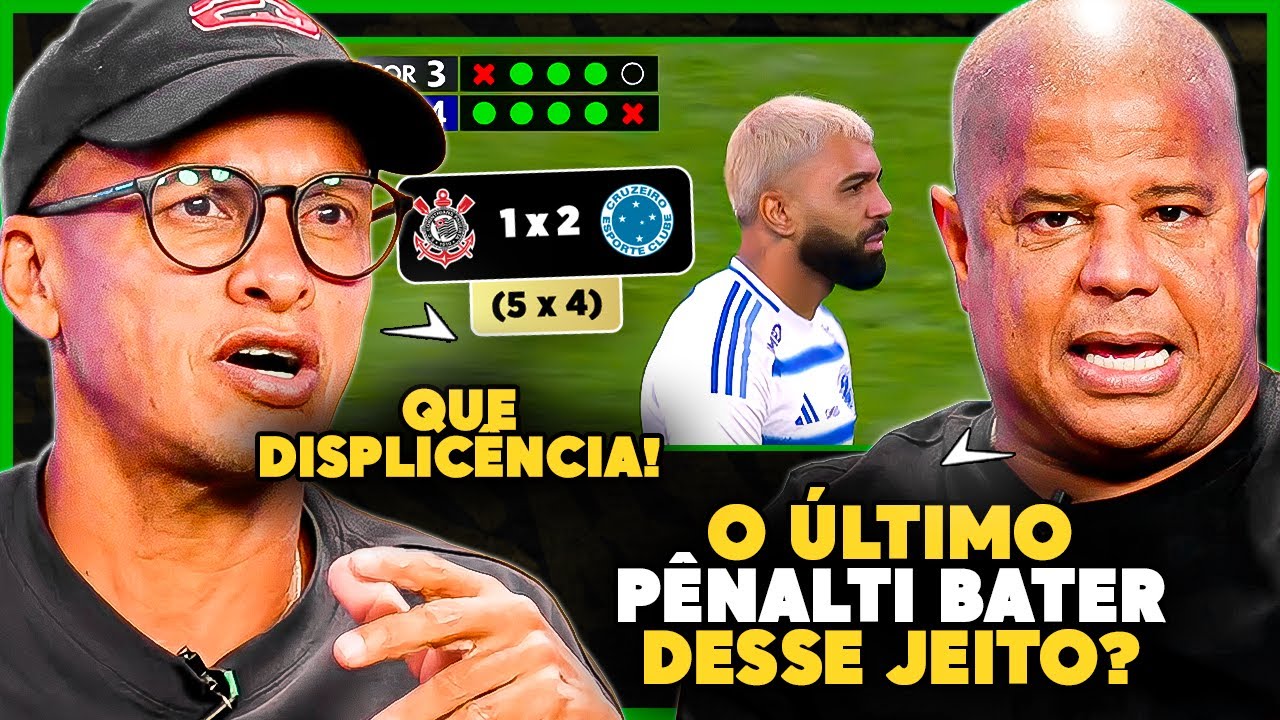 GABIGOL ERRA P&Ecirc;NALTI DECISIVO e MARCELINHO & SOUZA ANALISAM a COBRAN&Ccedil;A