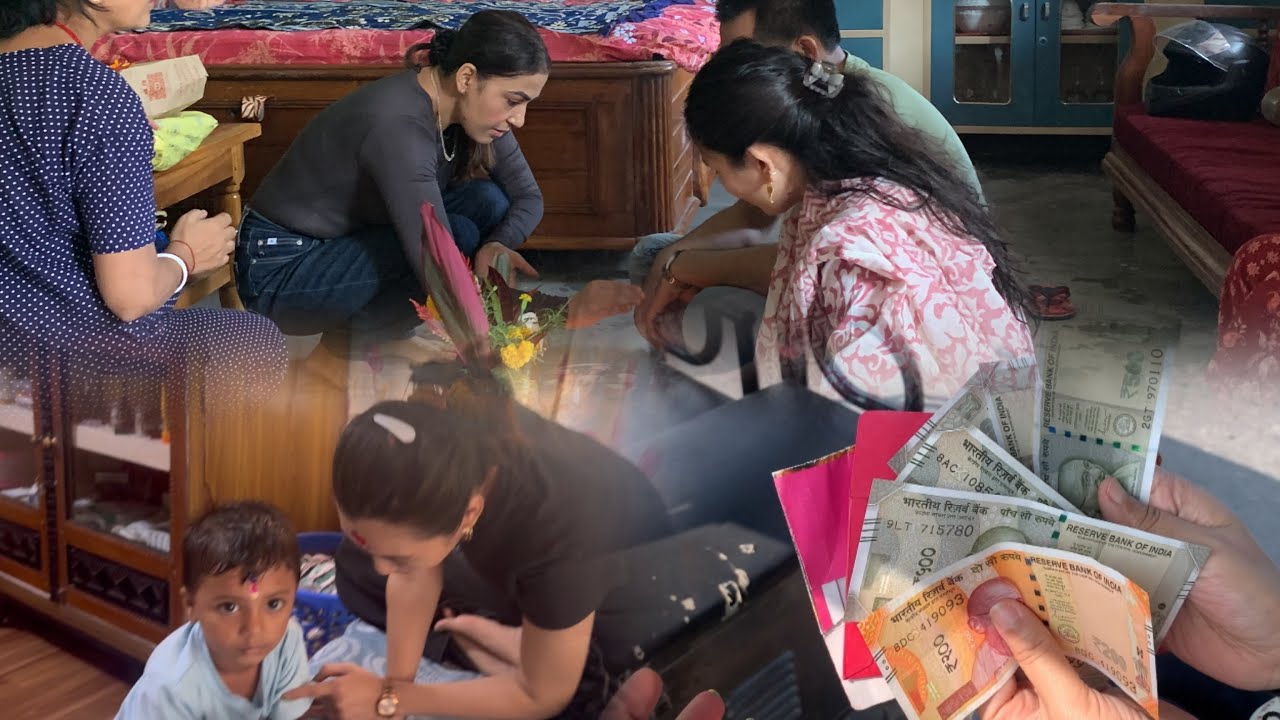 Bhai Tika Celebrate Garnu Nepal Gako Nana Sagha
