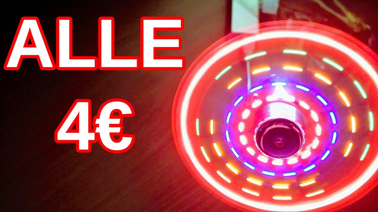 ☀ Alle 4&euro; USB-tuuletin Kiinasta 🇨🇳