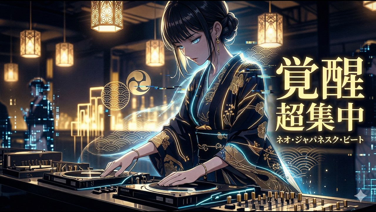 【集中が切れない】爽和風EDMの重低音がハマる🔥カッコいい音で没頭する60分｜作業・勉強・ドライブBGM 60分