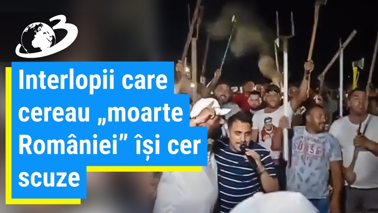 Interlopii care au dat petrecere cu furci şi topoare cer scuze poliției