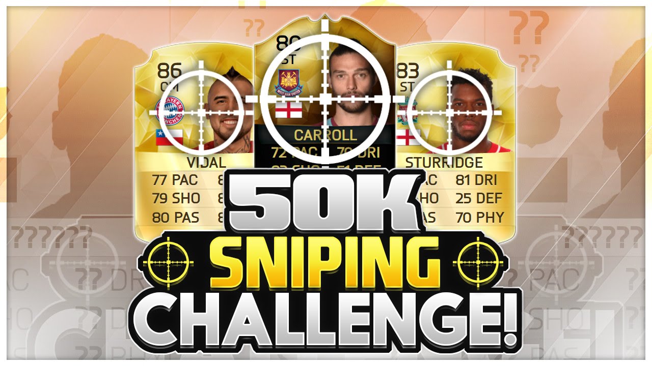 FIFA 16 | 50K SNIPING CHALLENGE vs KOSH | LIVE SNIPING WITH REACTIONS | FIFA 16 ULTIMATE TEAM