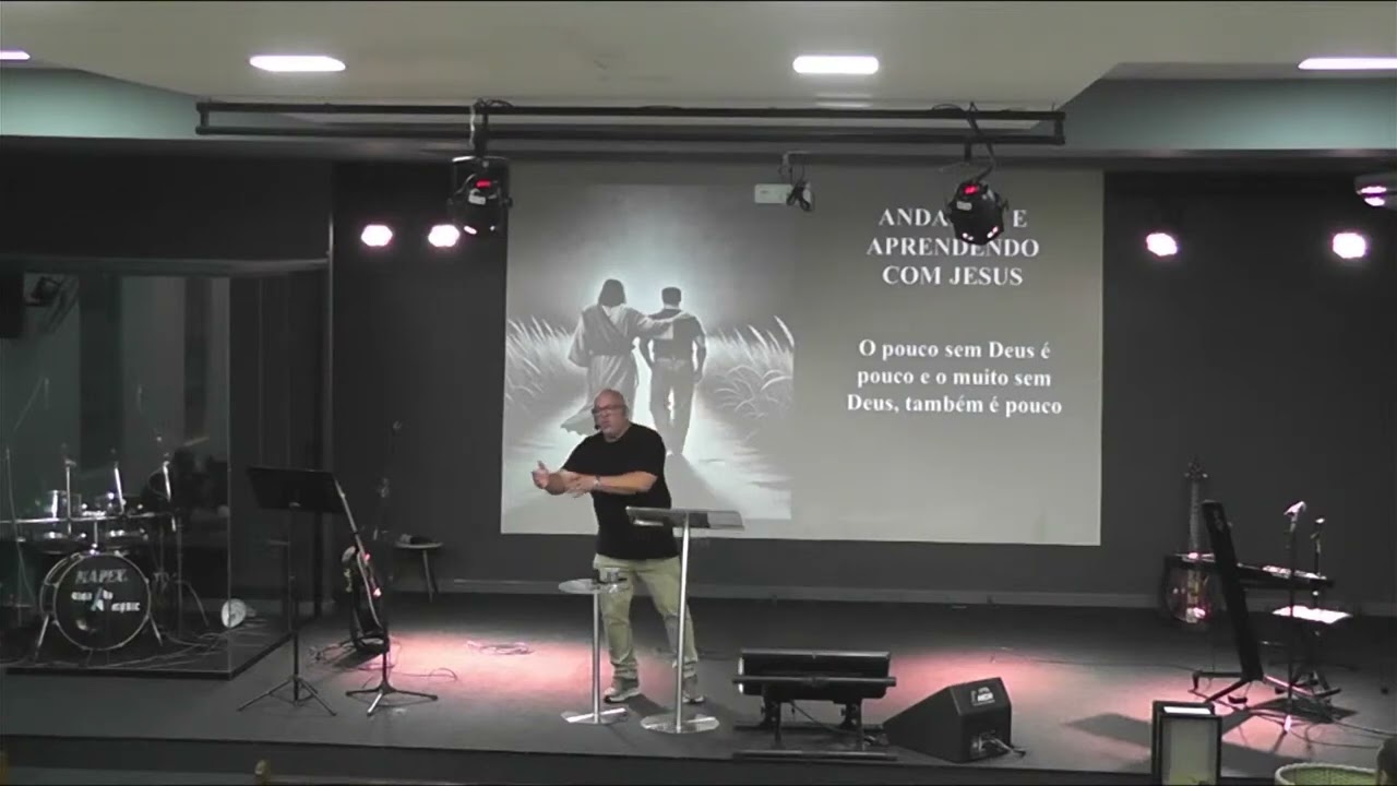 Andando e Aprendendo Com Jesus - O Pouco sem Deus e o muito sem Deus -  Rev. Jango Miranda