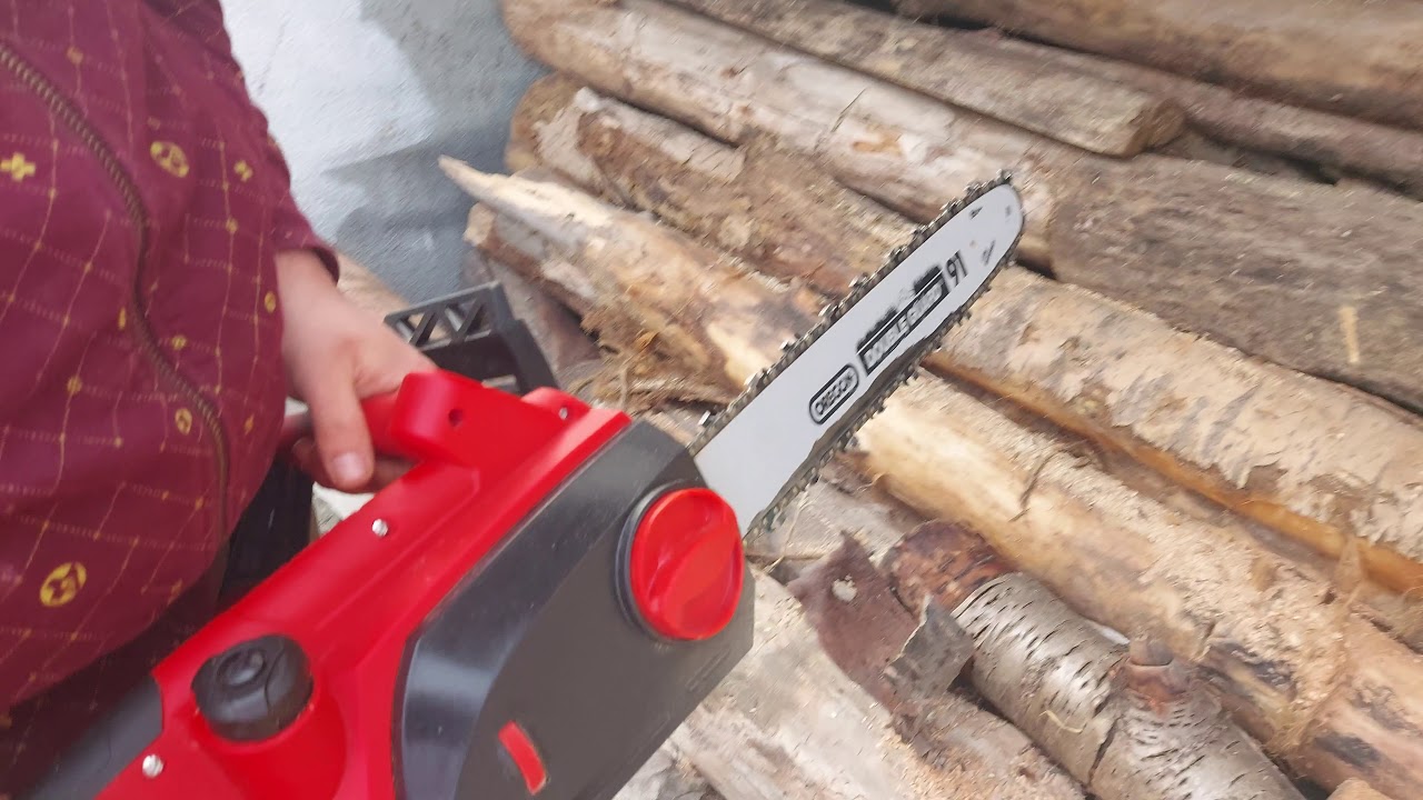 ODUNLARIMIZI KESTİK (EİNHELL EC 2040 ELEKTRİKLİ TESTERE TANITIM)