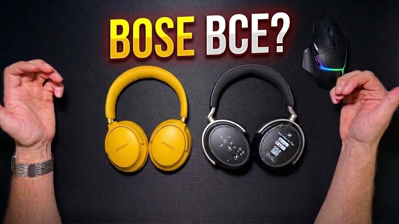 Bose QC Ultra Gen2 vs Sennheiser HDB 630 — честное сравнение флагманских наушников
