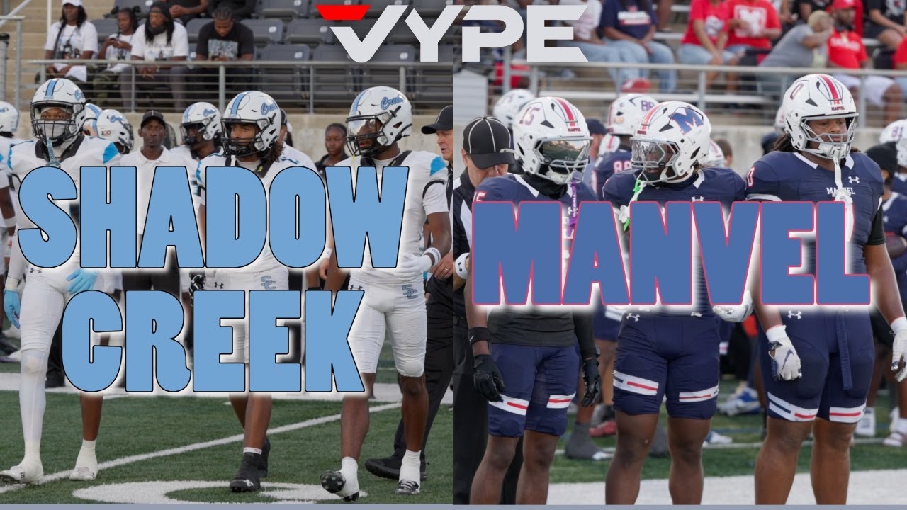 Week 4 TXHSFB Game Highlights | Shadow Creek Sharks vs Manvel Mavericks