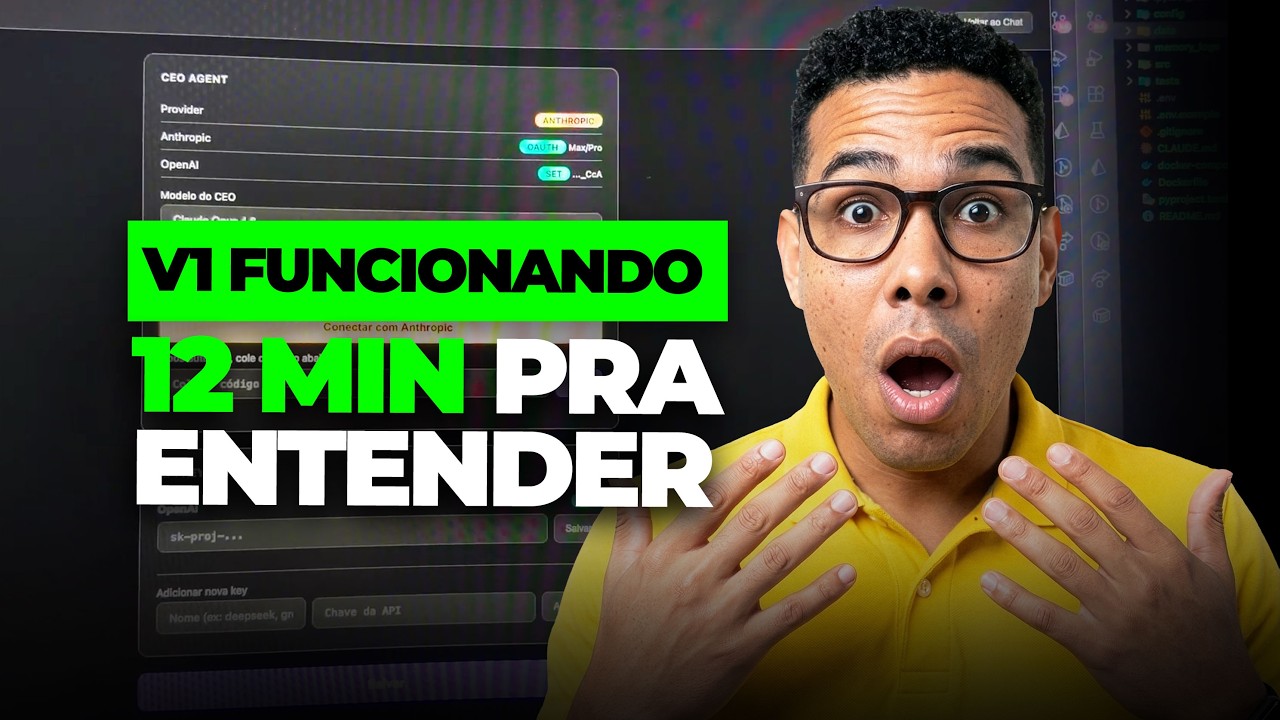 CRIEI MEU PRÓPRIO SISTEMA DE MULTI-AGENTES DE IA DO ZERO