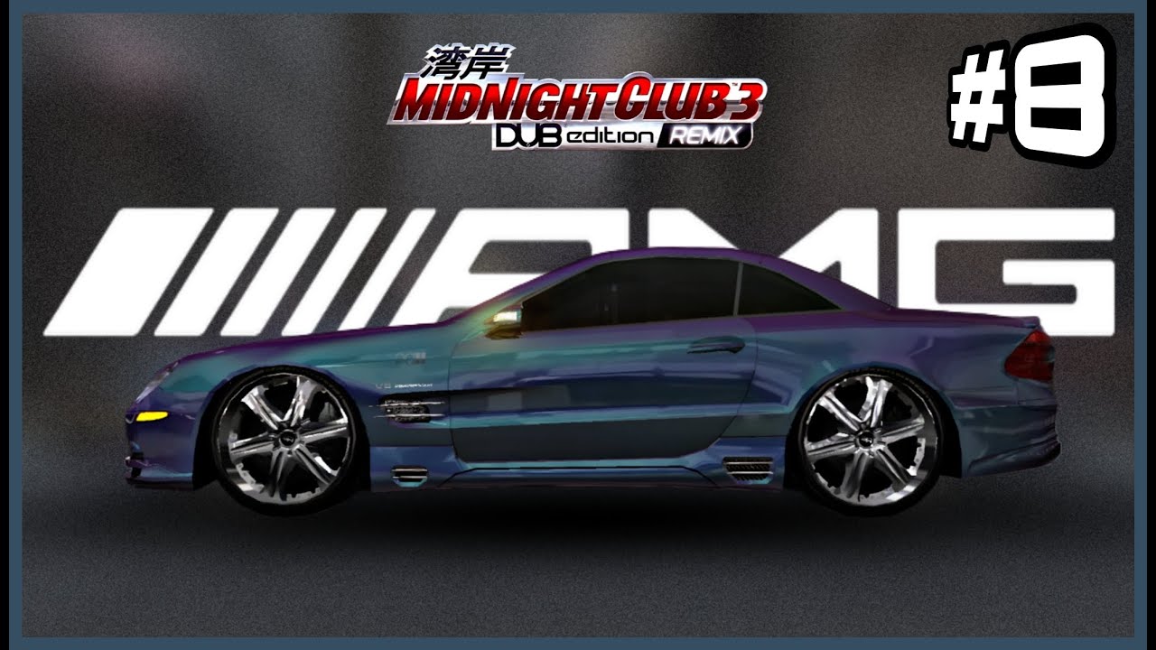 rough start, but we finally got the sl55 amg! | midnight club 3: remix #8