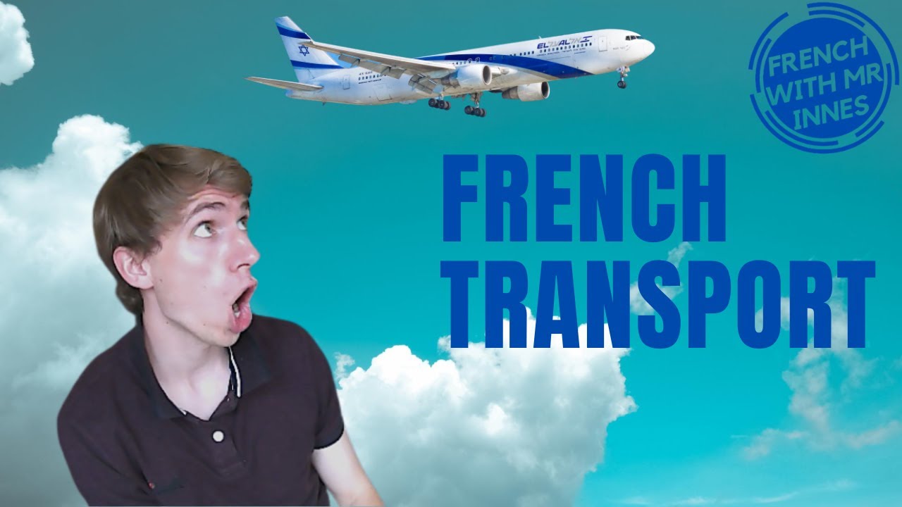 TRANSPORT // Learn French Basics Day 35 - for beginners and kids