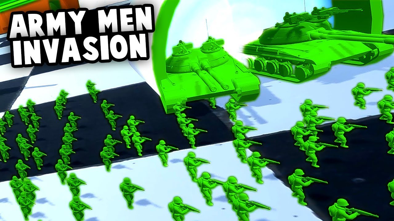 Army Men INVASION!  Next HOME WARS + TABS!? (Attack On Toys Gameplay)
