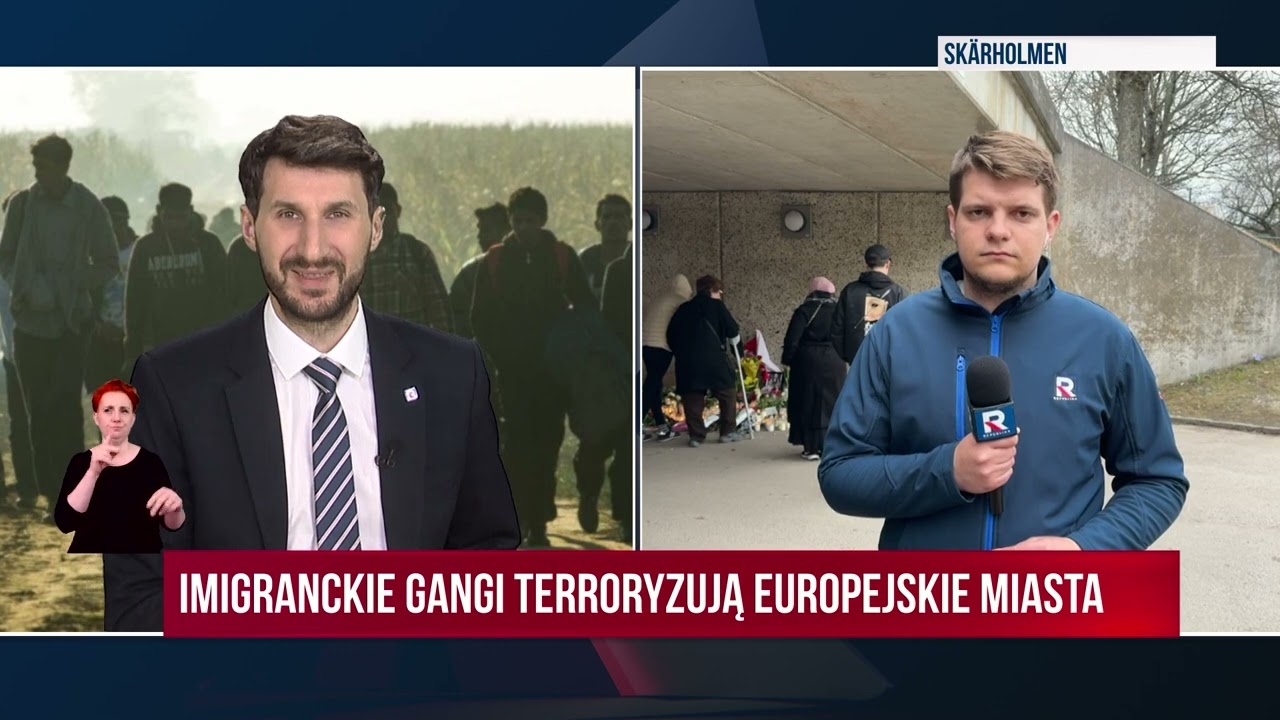 Polak zastrzelony w imigranckiej dzielnicy | Relacja ze Sztokholmu - M. Gwardyński | A. Głogowski