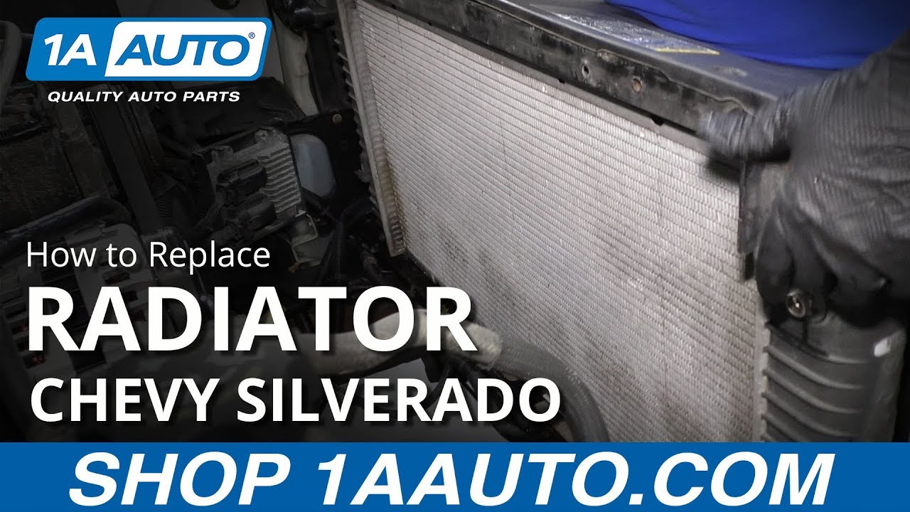 How to Replace Radiator 99-13 Chevy Silverado 1500