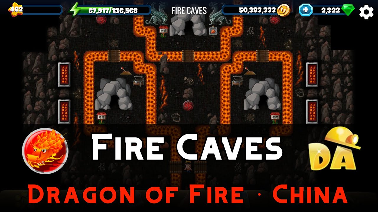 Fire Caves | Dragon of Fire #3 | Diggy's Adventure