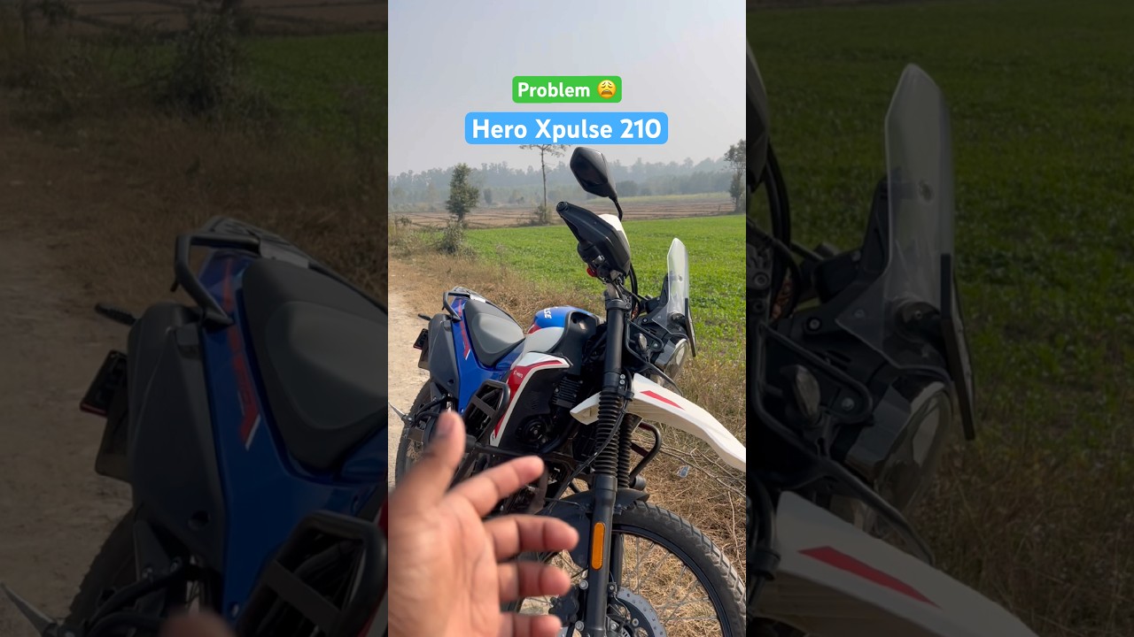 Hero Xpulse 210 Cold Start Problem 😫 @HeroMotoCorp #hero #heromotocorp #shorts #trending