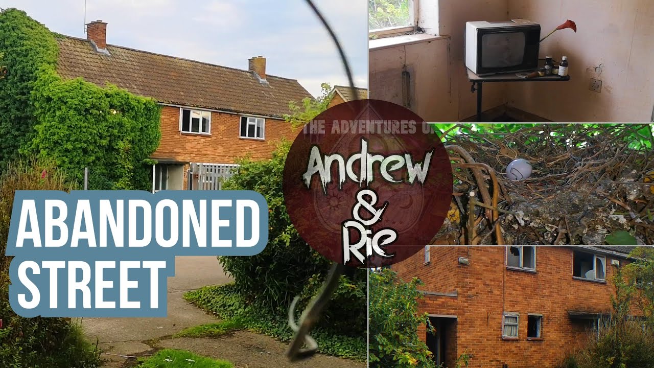 Exploring The Abandoned Street! (A Whole Street That's Been Forgotten) Abandoned Places UK