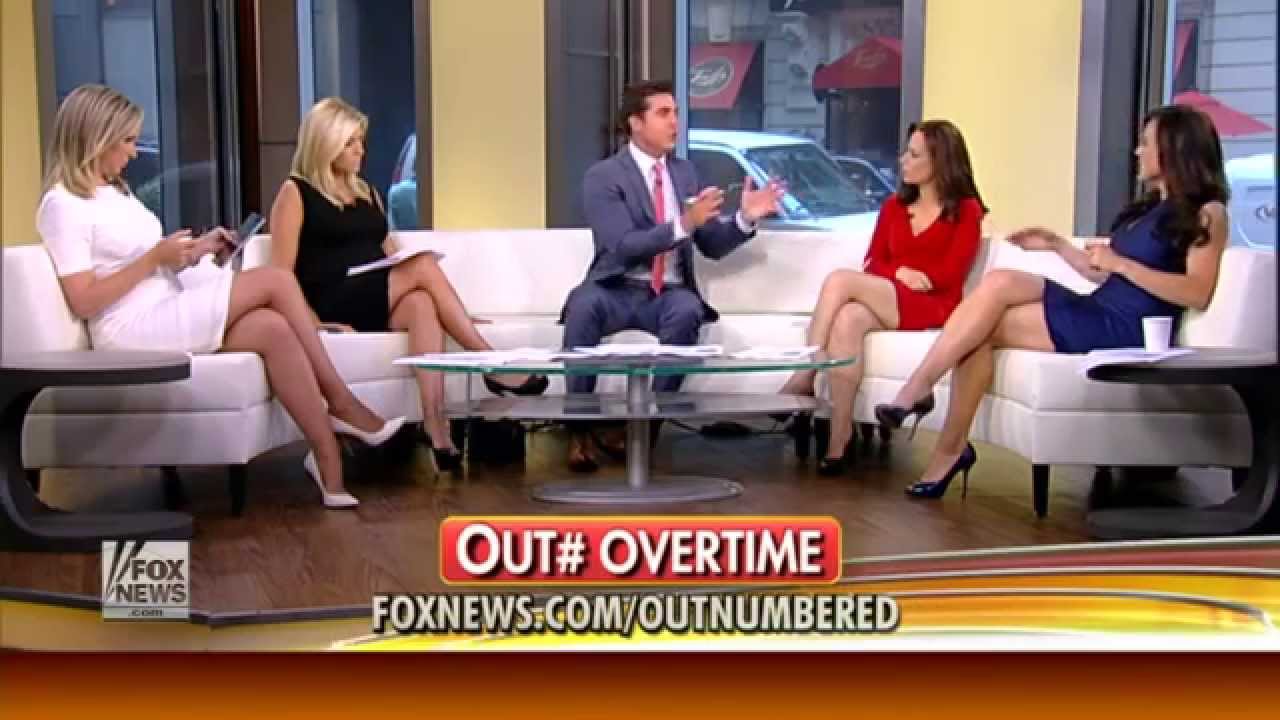 Andrea Tantaros & Julie Roginsky & Ainsley Earhardt & Sandra Smith - Outnumbered 09/03/15