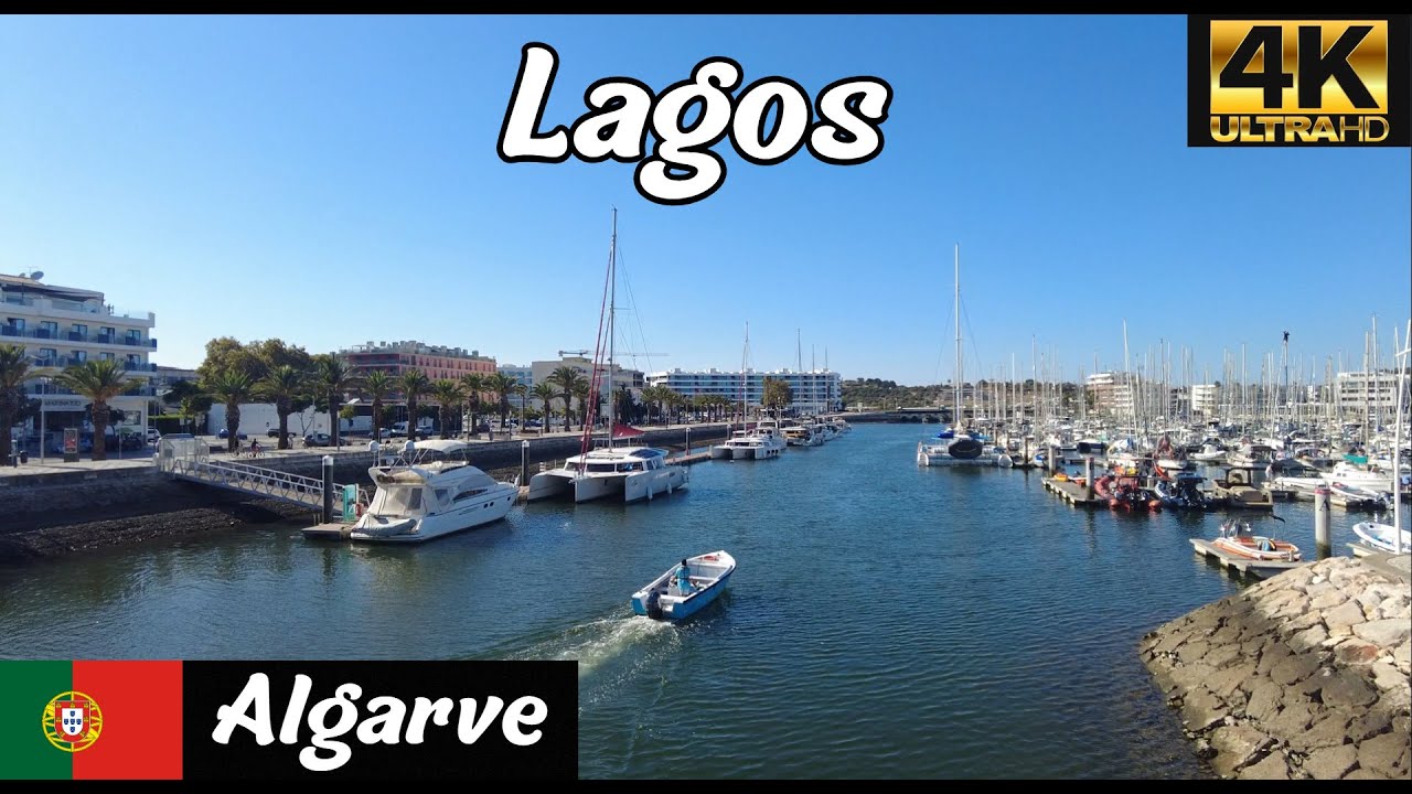 Marina de Lagos | Algarve | Portugal 4K