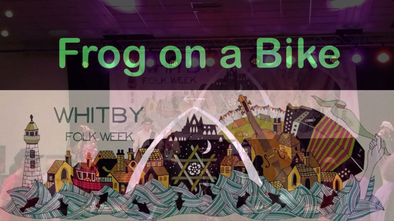 Frog on a Bike Festival Band and Sue Coe: Closing Ceilidh at Whitby Folk Week 2024