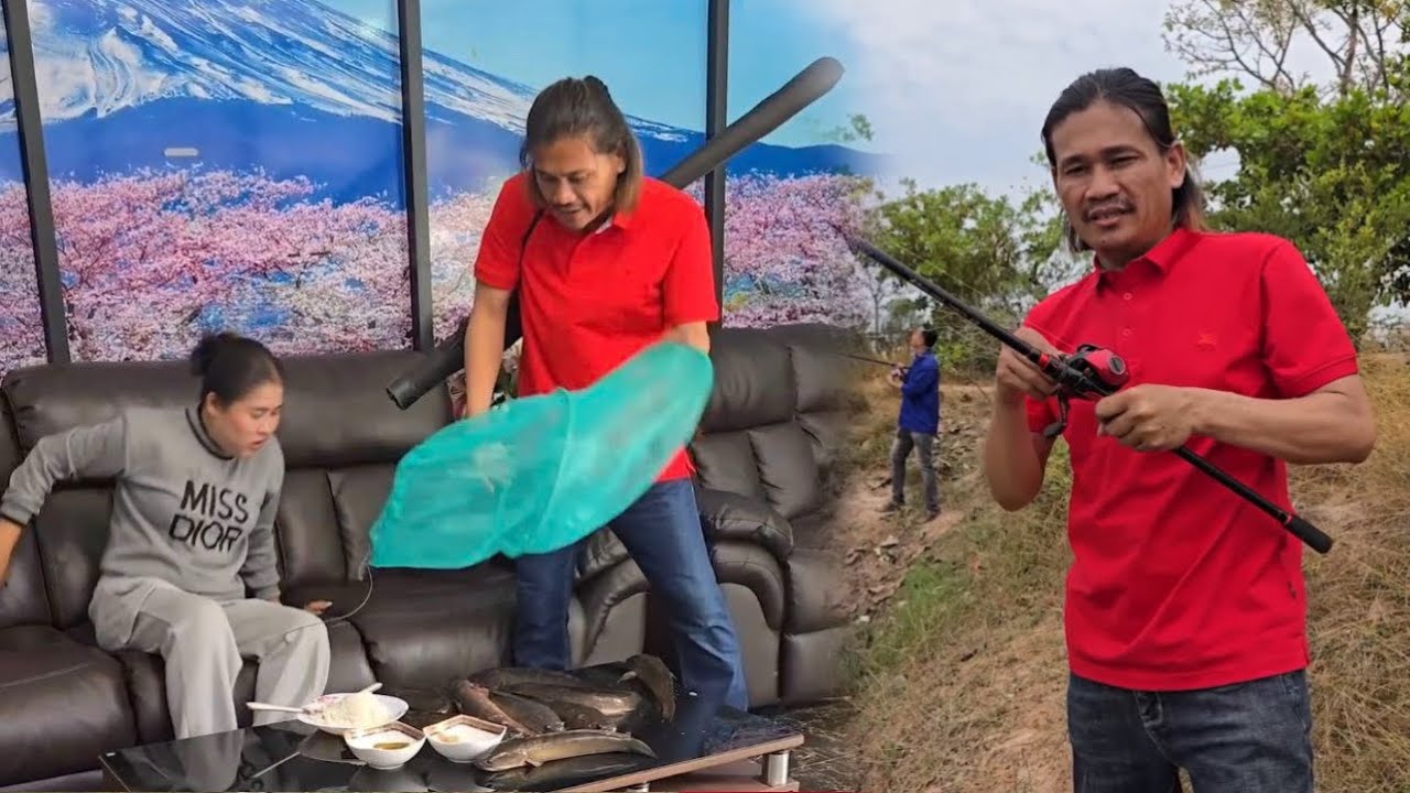 ចាក់ត្រីកណ្តាលមុខ​ ស្អប់ពូកែមេីលងាយអ្នកបបក់ត្រី!
