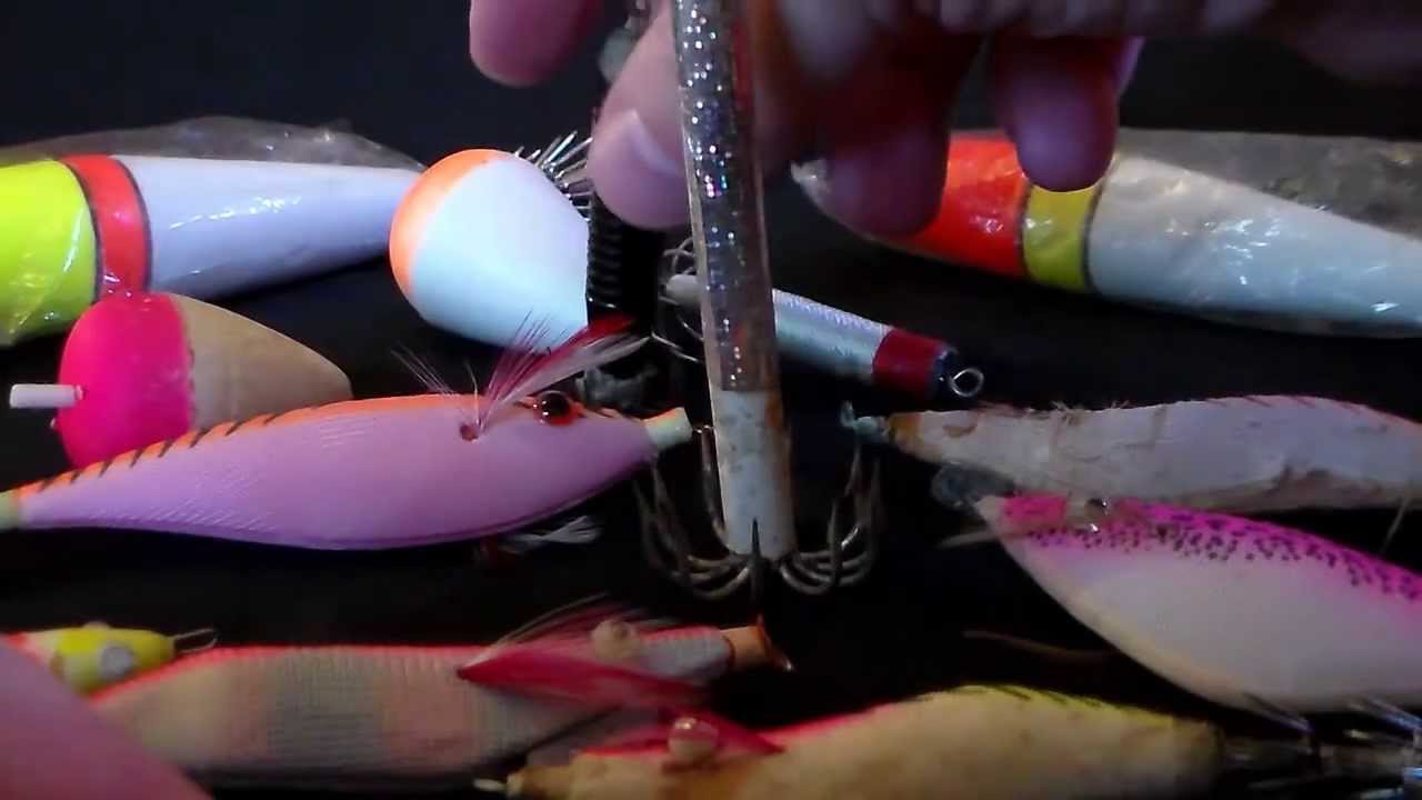 Iscas Artificiais p/ Pesca de Lula Zangarilho PESCAS & DICAS [HD] (PGM 32)