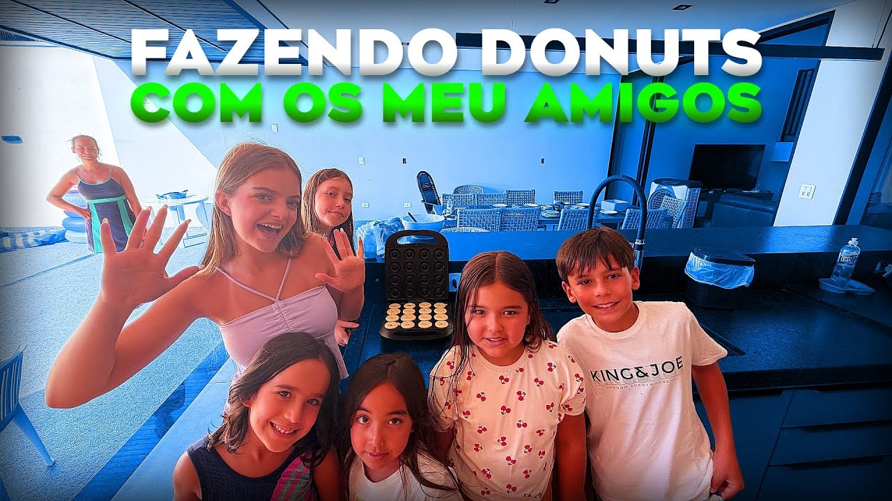 Fazendo Donuts Com Meus Amigos e Isso Aconteceu...