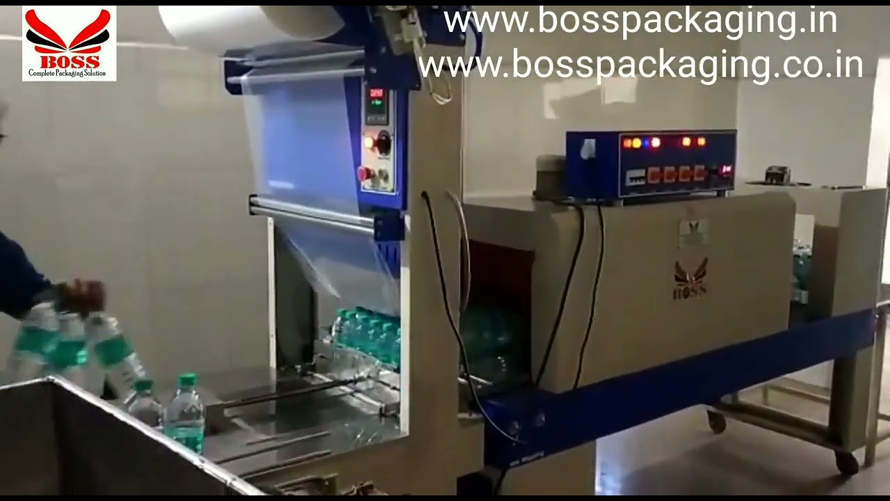 Semi Automatic Shrink Wrapping Machine