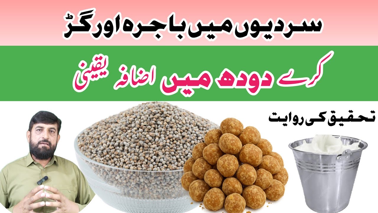 Khal Banola aur باجرہ Ke دلیہ Se Doodh Barhanay Ka خاص Formula Aur Tarika | Winter gift for Milk 