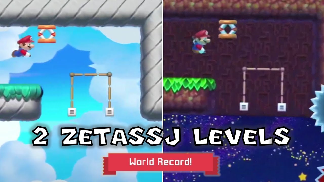 [SMM2] Updated WR on 2 ZetaSSJ Levels