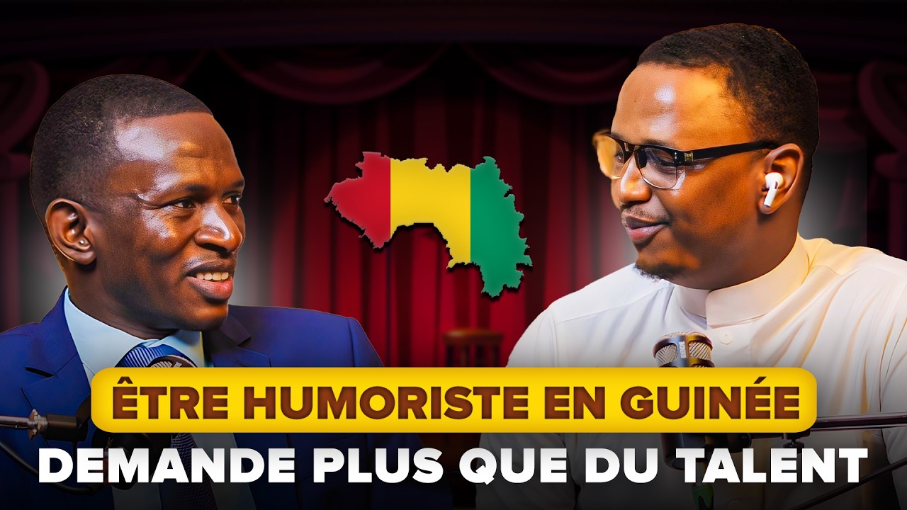 Le parcours brut d’un humoriste guinéen vers la scène | Rigel Gandhi