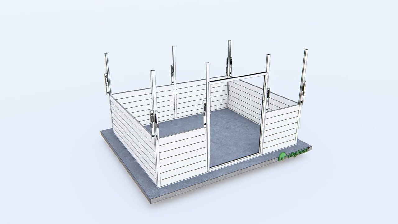 Maximaler Stauraum und Helle Räume – Das WPC-Gartenhaus in Ausführung L von elephant®