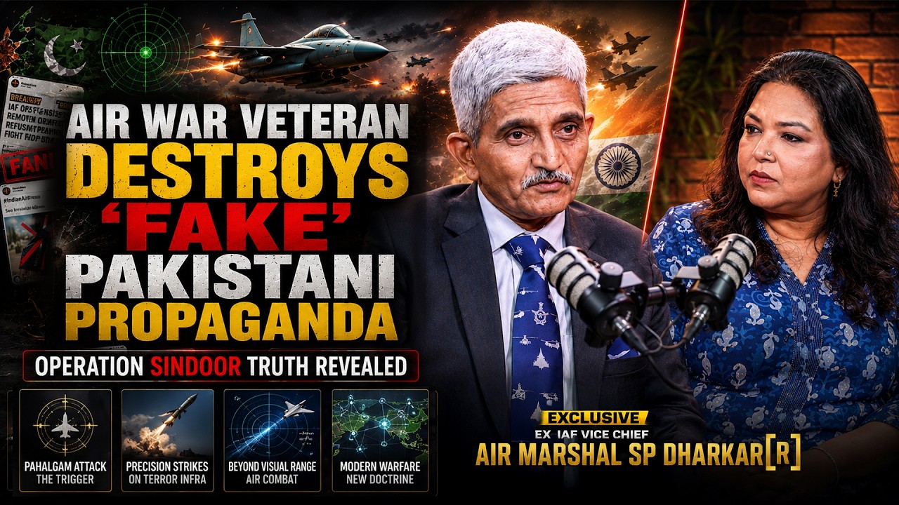 Pakistan&rsquo;s Op Sindoor &lsquo;Lies&rsquo; Exposed; Ex-IAF Vice Chief Destroys &lsquo;Fake&rsquo; Claims, Talks Air Strategy