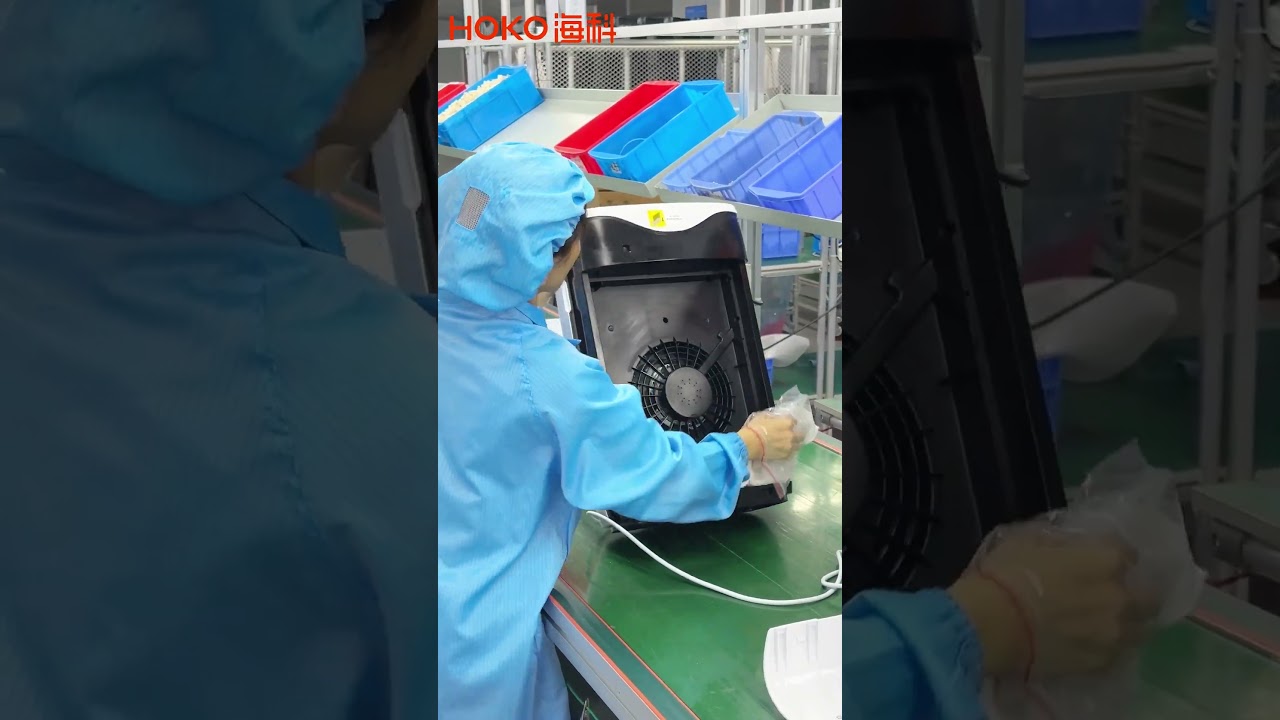 Entering the air purifier factory: the integration of innovation and technology  #airpurifier