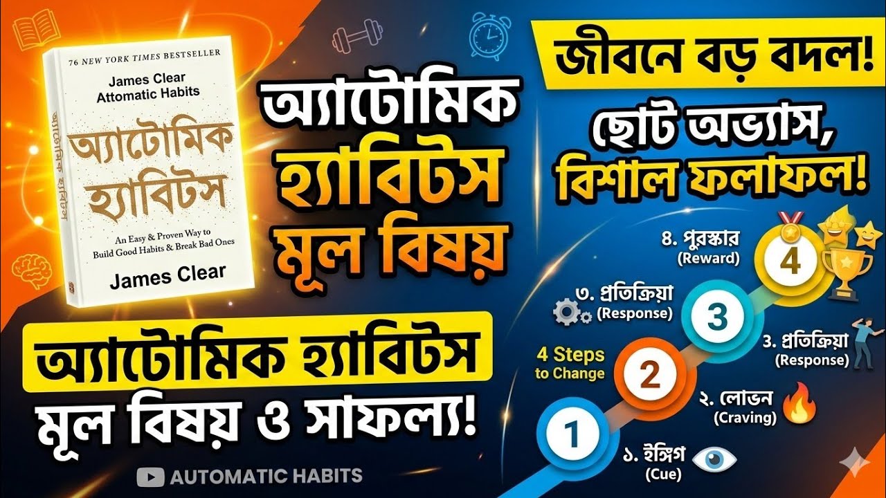 #অ্যাটোমিক হ্যাবিট#Automic Habits# EBOOKHEARING# ebook hearing#অভ্যাস বদলান জীবন বদলে যাবে