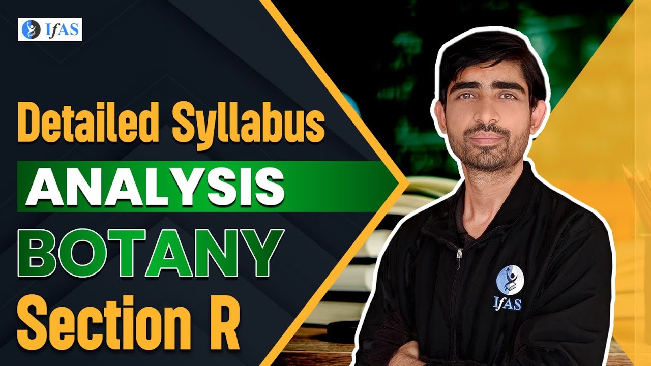 GATE XL 2025 Syllabus (Botany) | Complete Analysis | How to Prepare