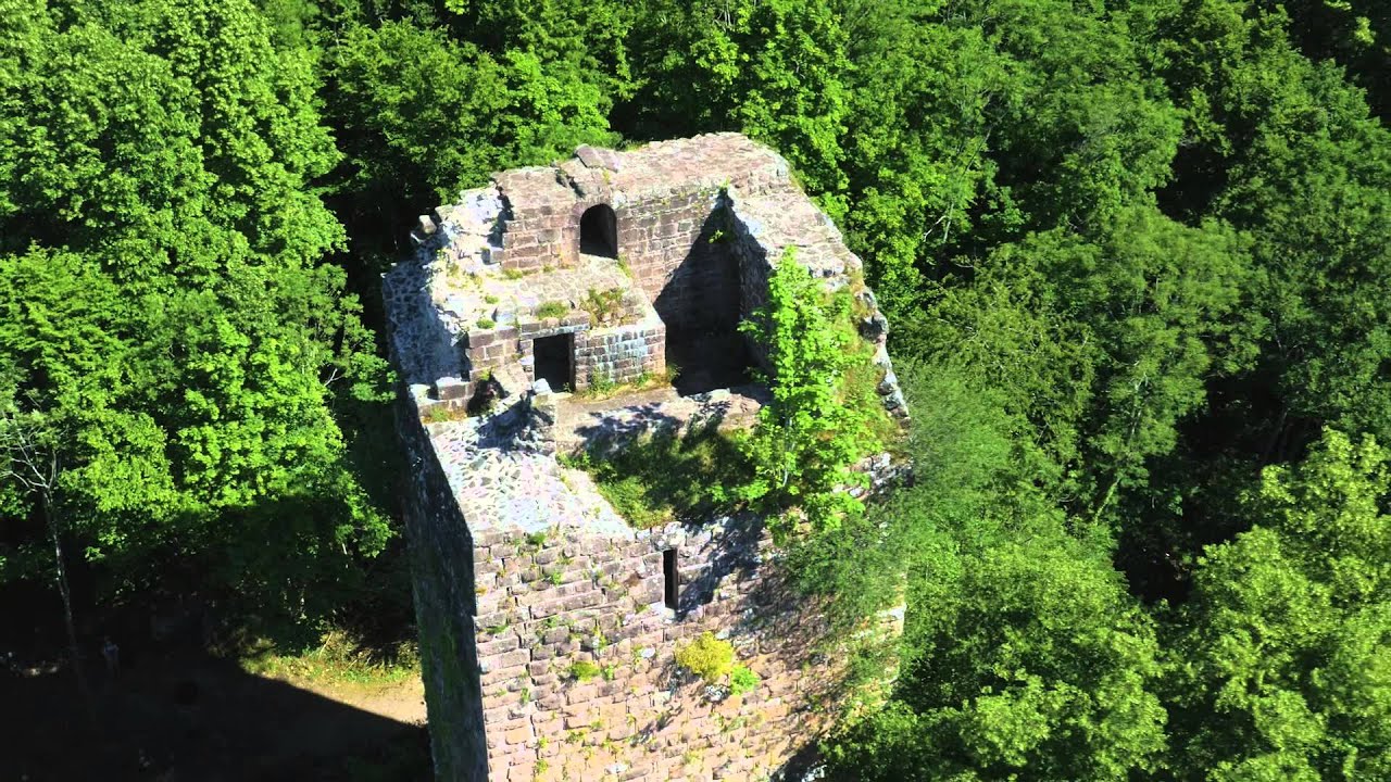 Route des châteaux et cités fortifiées d'Alsace - Château du Nideck