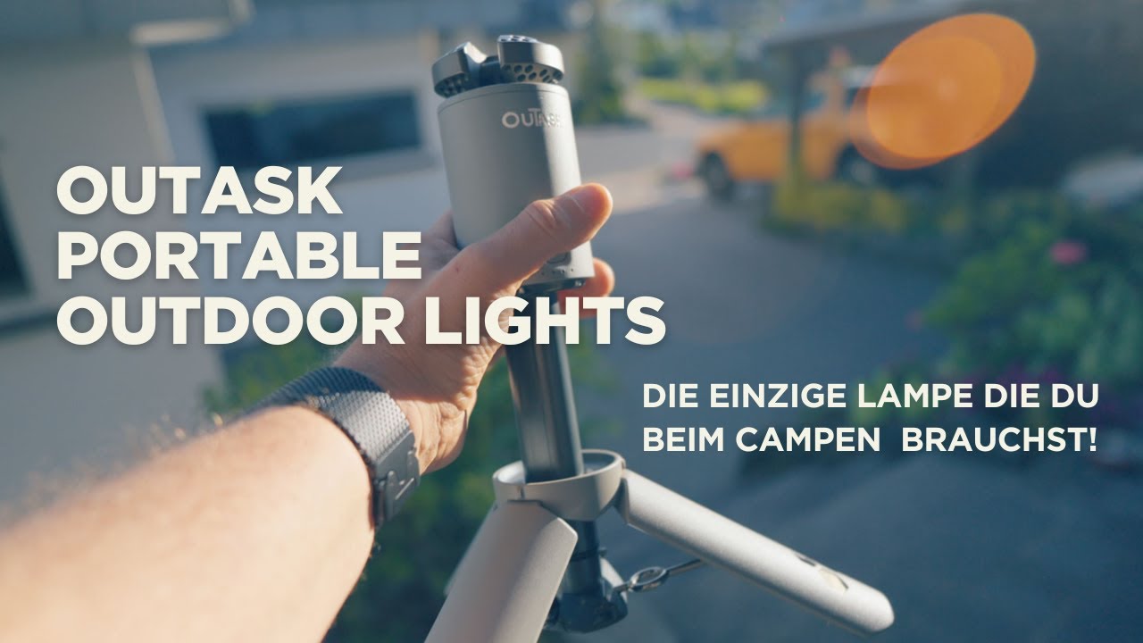 OuTask Camping Lampe Test &ndash; Das Must-Have f&uuml;rs Off Grid & Outdoor Abenteuer!