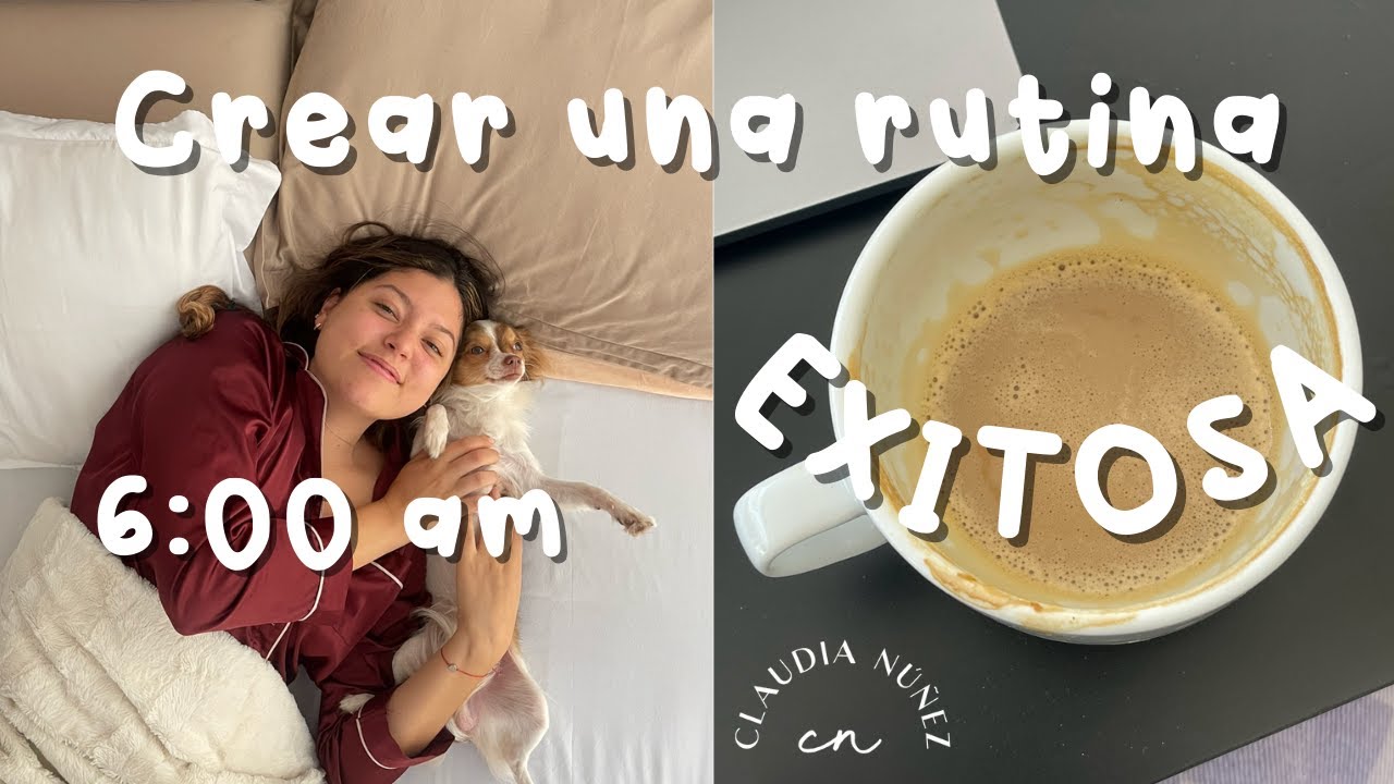 Cómo logré crear una rutina de mañana y levantarme temprano | todos los pasos para ser más efectivo