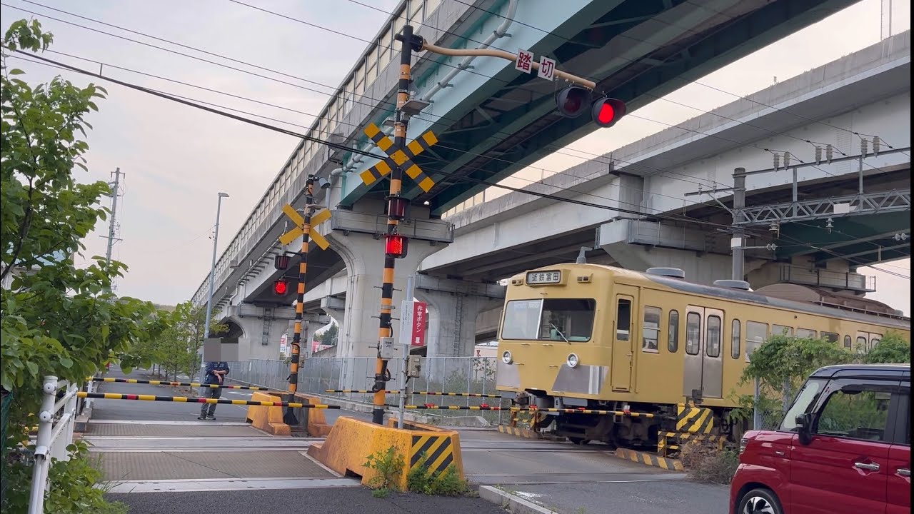 三岐鉄道三岐線　朝明3イ号踏切