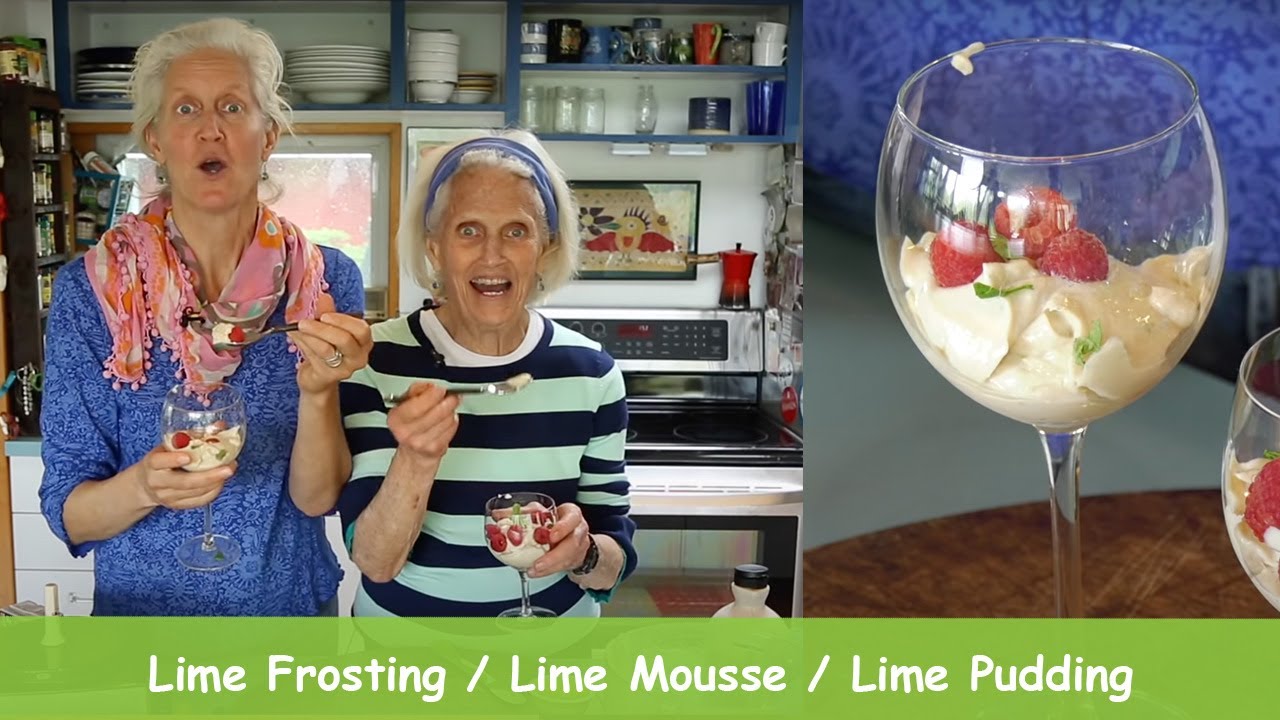 Plant-Based Lime Frosting/ Lime Mousse/ Lime Pudding