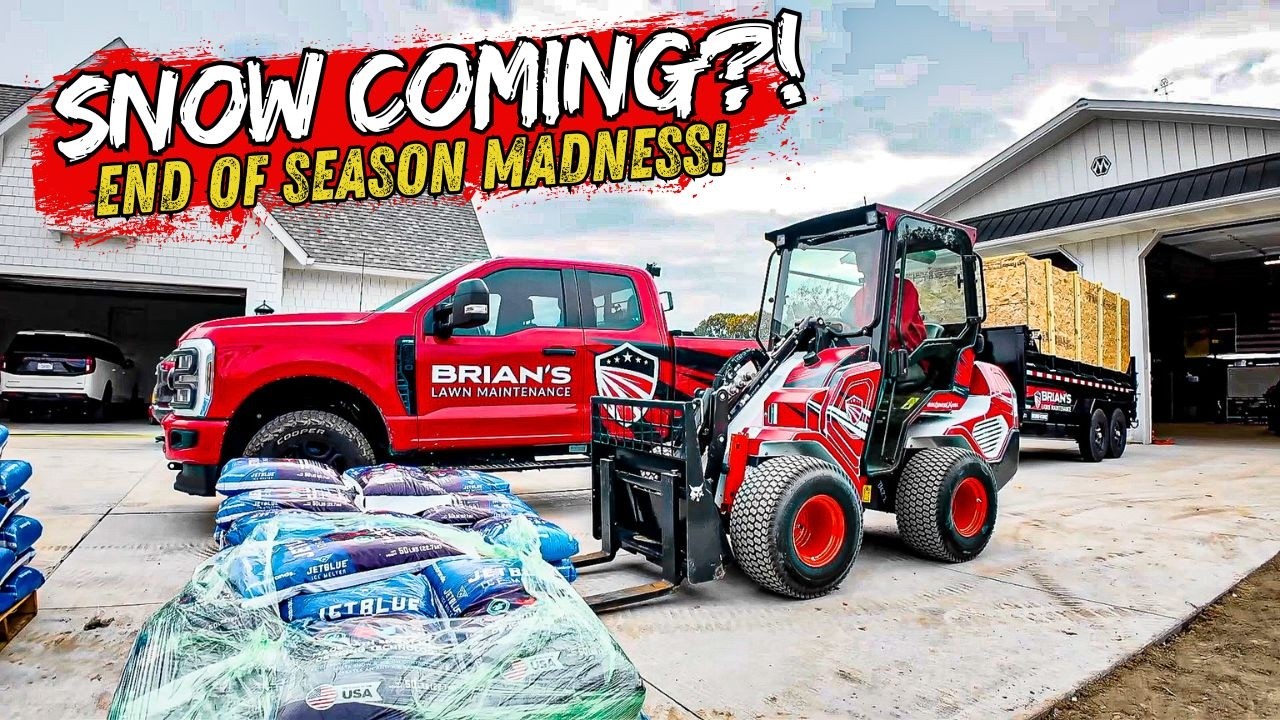 Winter Storm ALREADY?! We JUST Started Fall Cleanups!