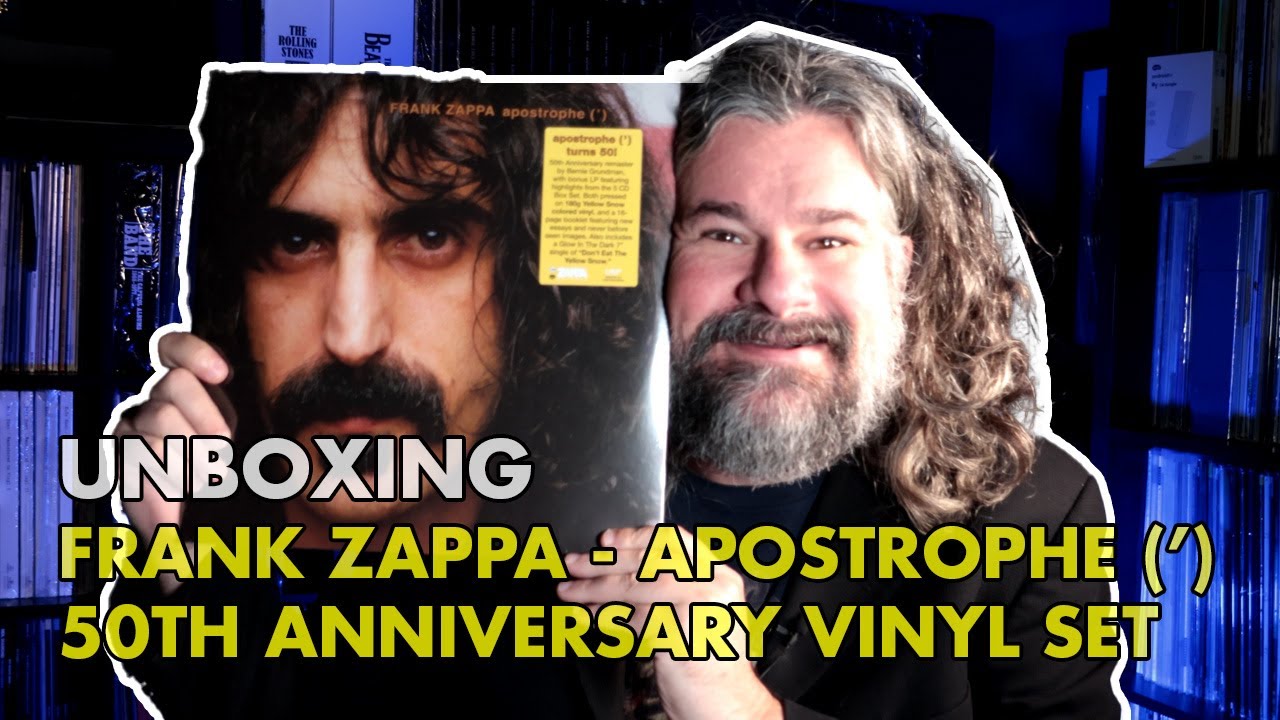 Unboxing - Frank Zappa's Apostrophe (') Ltd Edition 50th Anniversary Vinyl Set