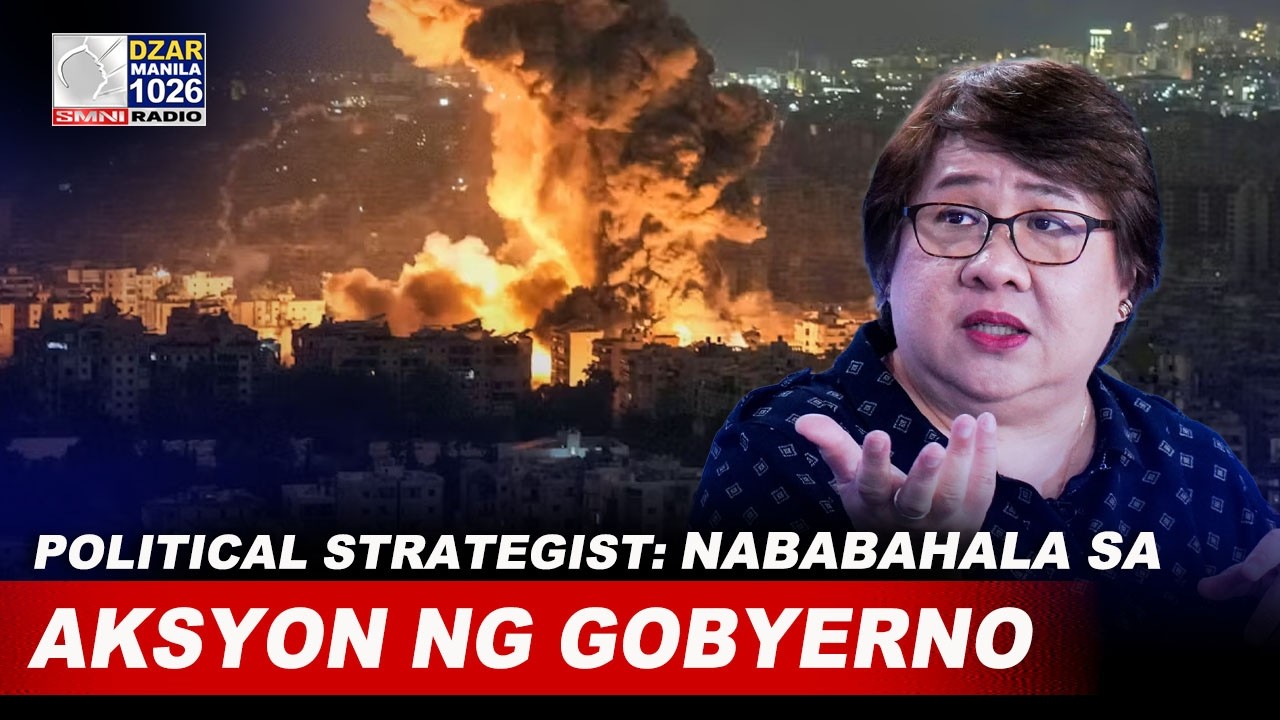 Political strategist, nababahala sa aksyon ng gobyerno sa tumitinding giyera sa Middle East
