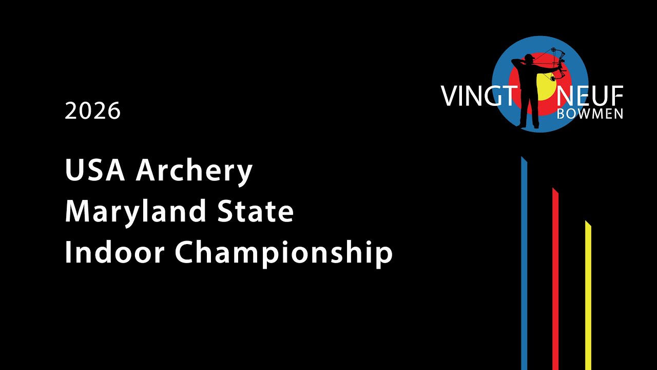 2026 USA Archery Maryland State Indoor Championship Friday Session 1