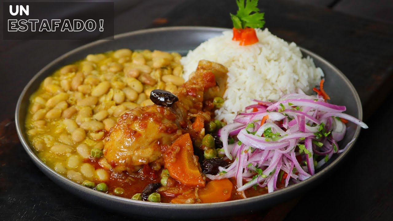 Así Cocino el Estofado de Pollo con Frejoles un Clásico!  | Cocina Peruana