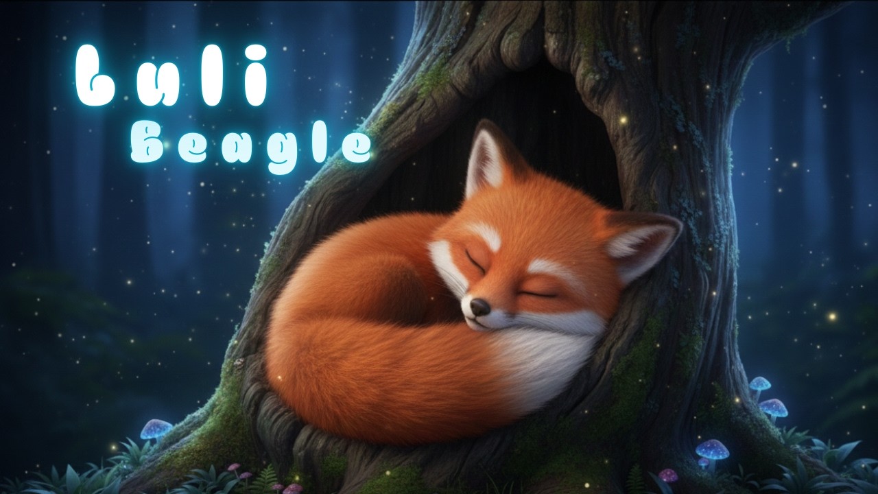 Lisek Lulek i Kołysanka z Magicznego Lasu  🎶 Twój Maluszek Szybko Zaśnie ✨