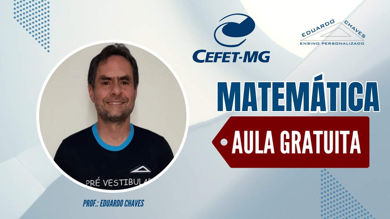 CEFET COLTEC COLUNI - Regra de três simples, com o Prof. Eduardo Chaves