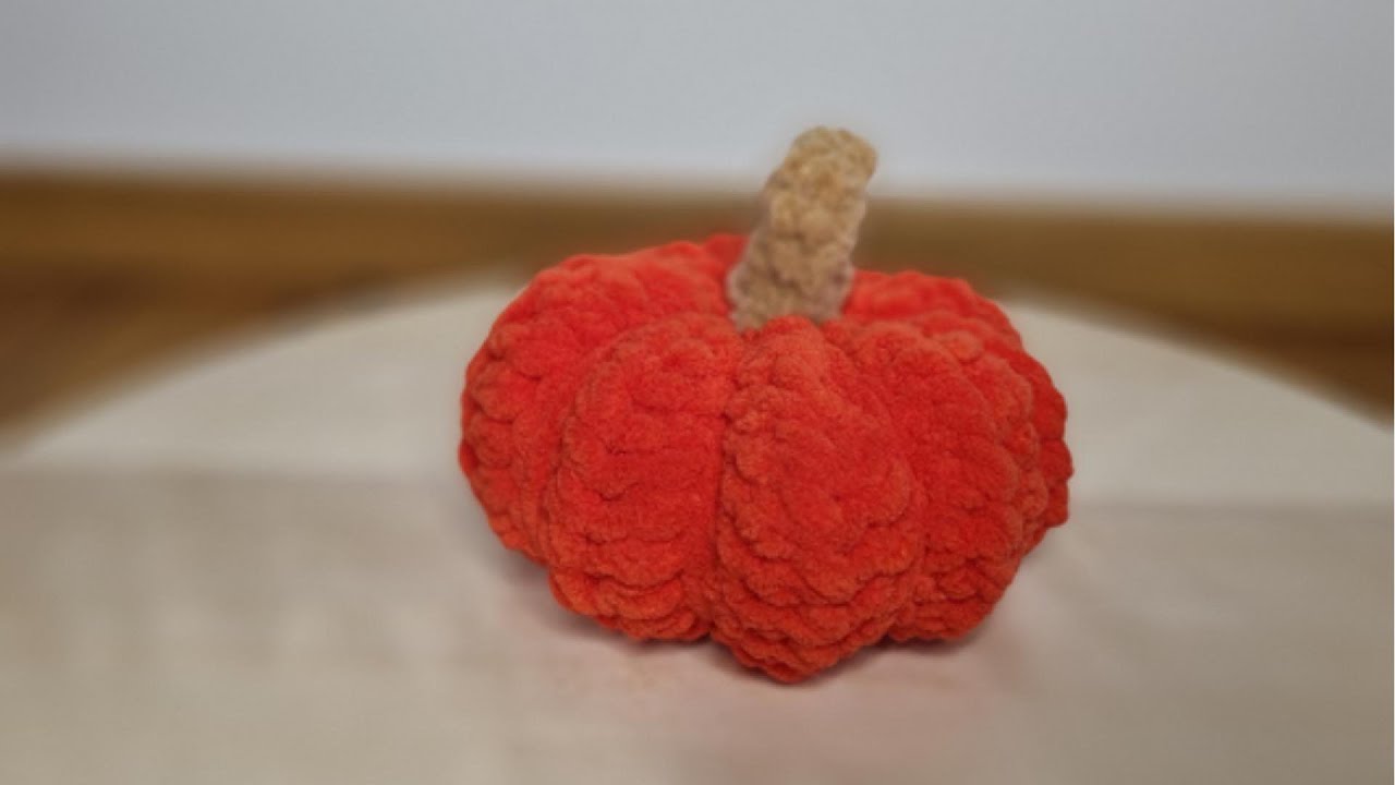 🎃 Kürbis häkeln – Einfaches Amigurumi für Anfänger | Häkelanleitung