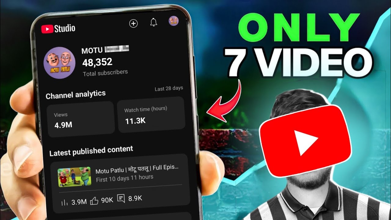7 Long Video Upload Challenge ( Shocking Result 😲 )